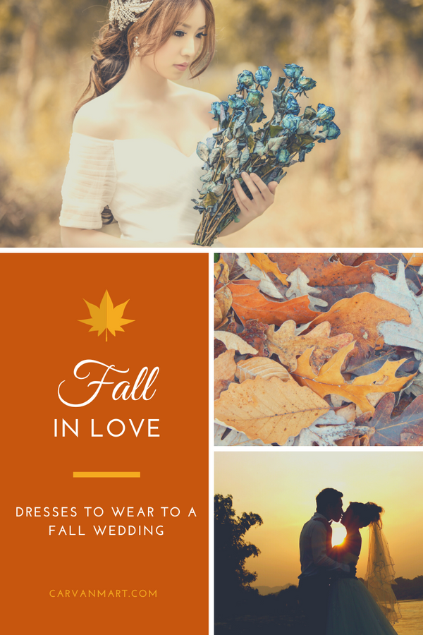 Kleider für eine Hochzeit im Herbst