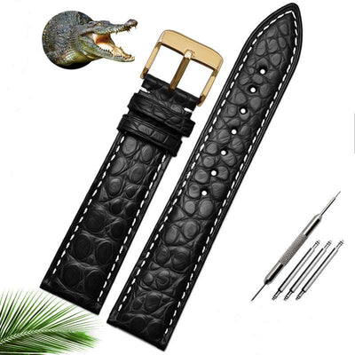 Alligator Belt Men's And Women's Watchbands Suitable For Merdo  Accessories - Carvan Mart