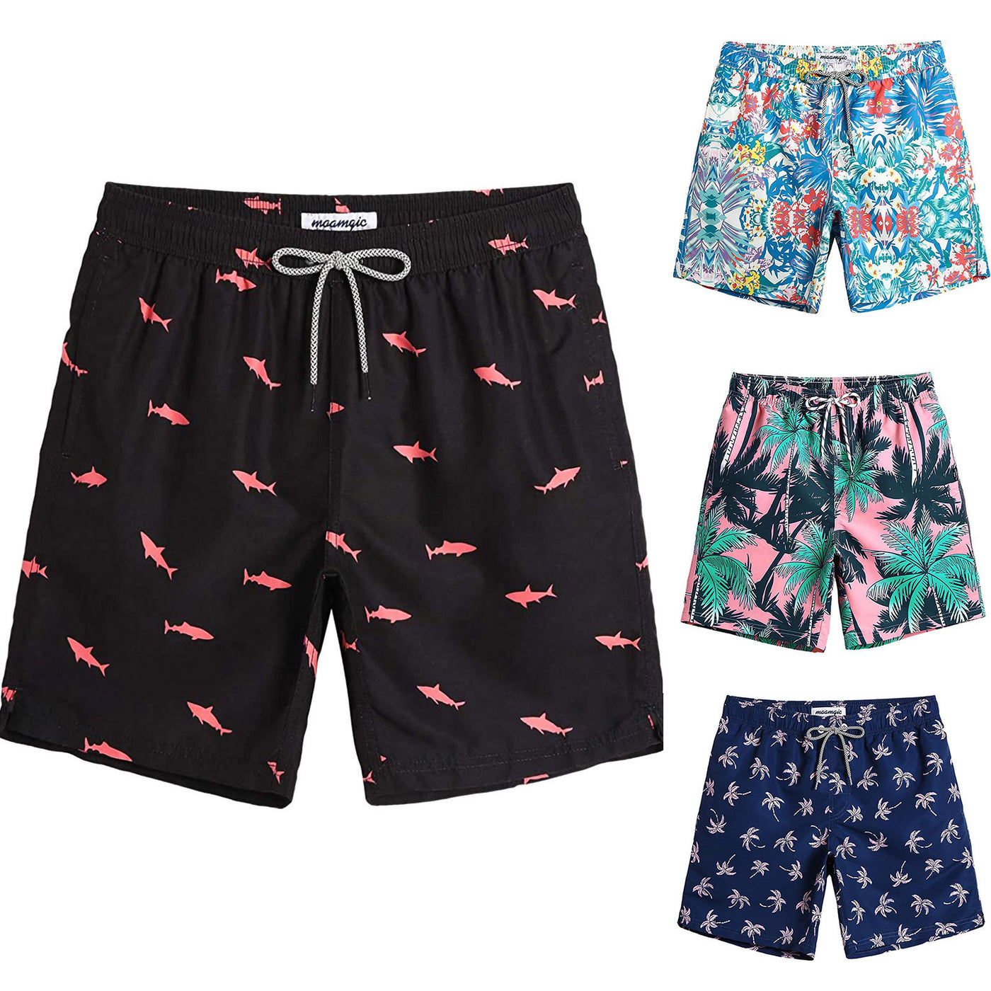 Casual Swimwear Men's Summer Beach Shorts - - Men's Shorts - Carvan Mart