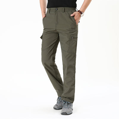 Men's All-Season Cargo Pants - Durable Outdoor and Military Style - Green - Men's Pants - Carvan Mart