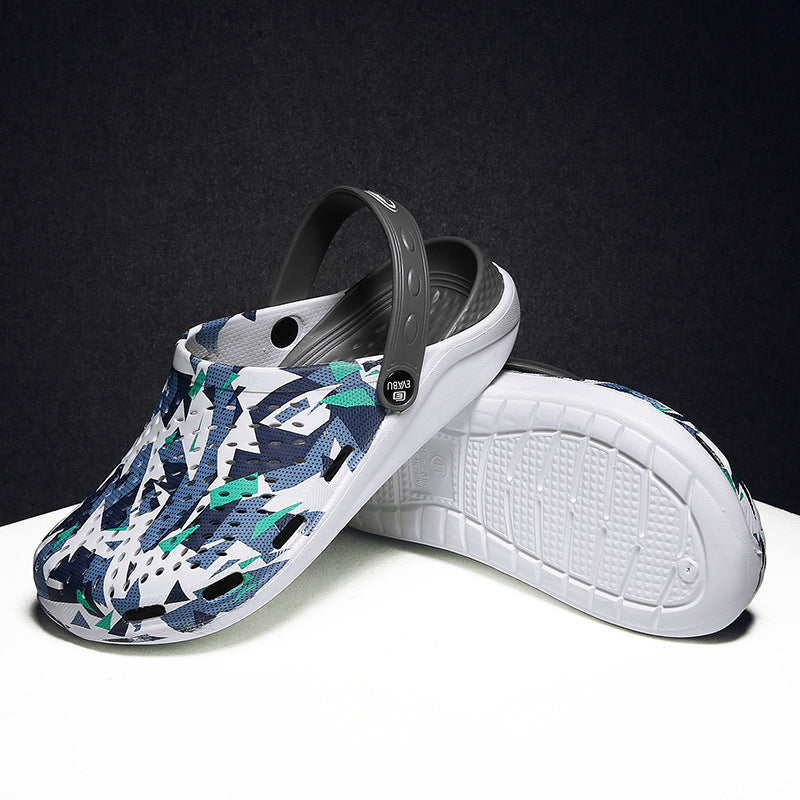 Unisex Sandals Outdoor Beach Shoes Men Hole Slippers Crocks - Carvan Mart Ltd