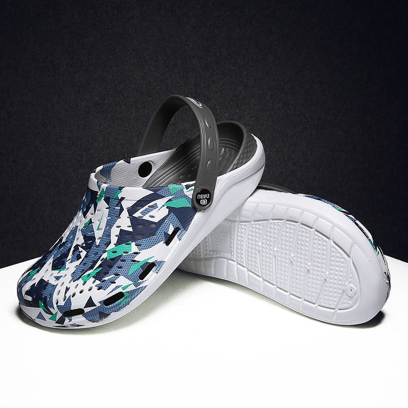 Unisex Breathable Clogs - Outdoor Beach Hole Sandals - - Men's Sandals - Carvan Mart