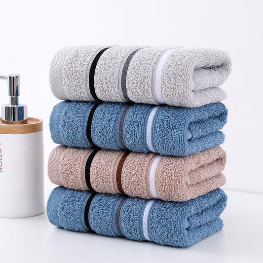 Dark Fashion Thickened Soft Absorbent Towel - Carvan Mart Ltd