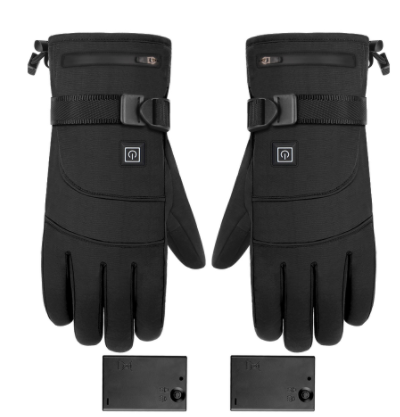 Winter Electric Motorcycle Heated  Touch Screen Gloves - Carvan Mart