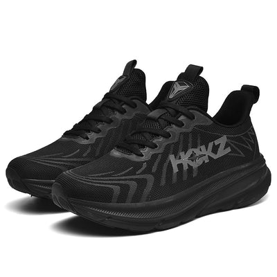 Carvan Hokz Bondi 18 Couple Shock-absorbing Sports Tide Running Shoes - Black - Men's Sneakers - Carvan Mart