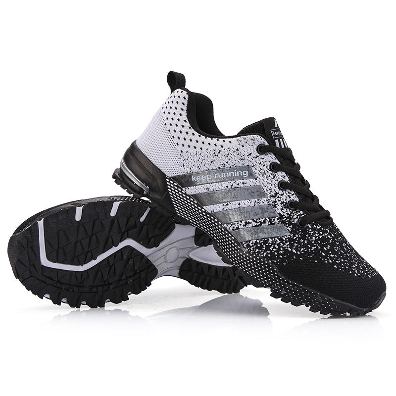 Casual Breathable Fly Woven Mesh Sneakers - Carvan Mart Ltd