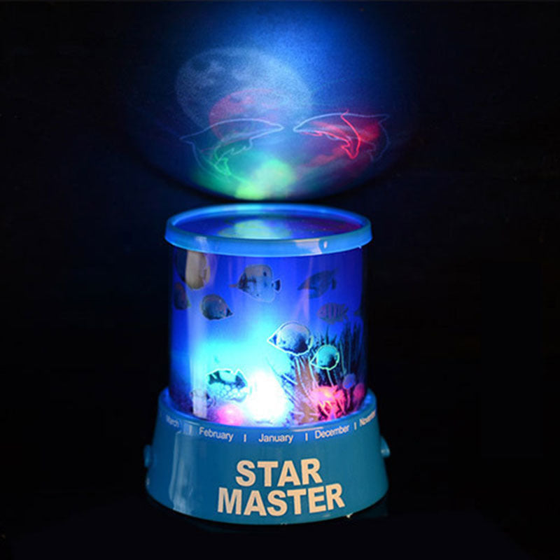 Fantasy Starry Sky Projector Led Birthday Gift Night Light - Ocean Master.2 USB - Gift - Carvan Mart