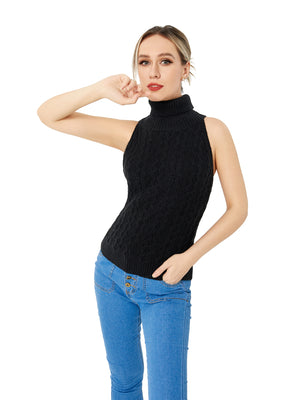 Women's Stretch Casual Turtleneck Sweater - Carvan Mart