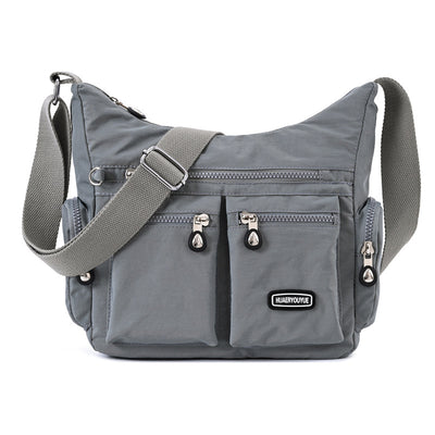 Women's Shoulder Bag Multiple Pockets Waterproof Crossbody Bag - Carvan Mart