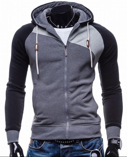 Modern Men's Zip-Up Hoodies Stormer Hoodie Sporty Performance Sweatshirt - Dark grey - Men's Hoodies & Sweatshirts - Carvan Mart