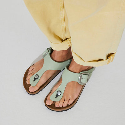 Birkenstock Gizeh Big Buckle Nubuck Leather - Birkenstock