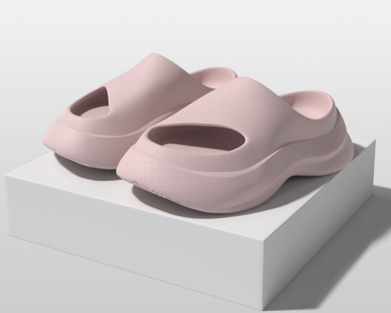 Comfortable and Stylish Slip-On Clogs for All-Day Wear - Unisex Garden Clogs with Thick Heel - Pink - Women's Slippers - Carvan Mart