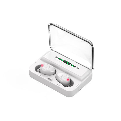 Multifunction Bluetooth Headset Binaural Movement Power Bank Phone Support - Carvan Mart Ltd