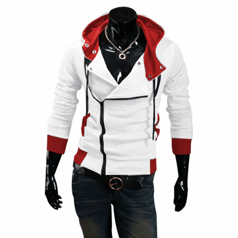 Athletic Hooded Jacket Men's Assassin's Creed Hoodie - Carvan Mart