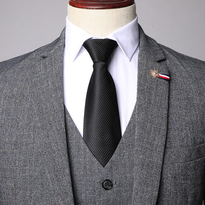 Carvan Three-piece Suit For Men Business Suit - Carvan Mart