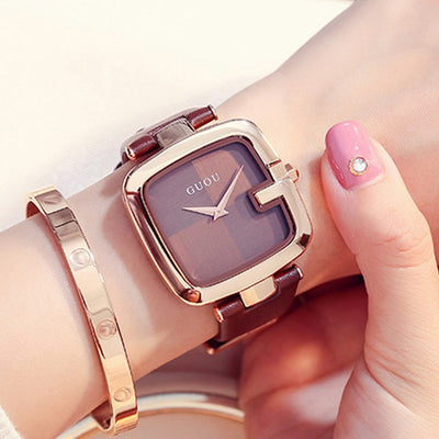 Square bracelet watch - Carvan Mart
