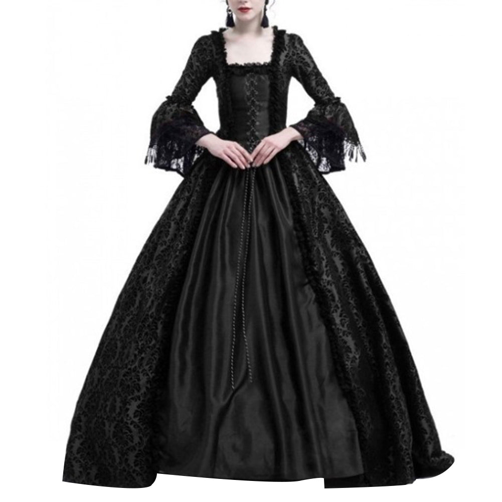 Gothic Victorian Ball Gown Dress - Elegant Renaissance Costume for Special Events - Carvan Mart