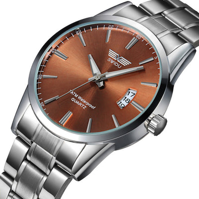 New watches, men's single day steel watches, non mechanical watches, foreign trade watches wholesale - Carvan Mart