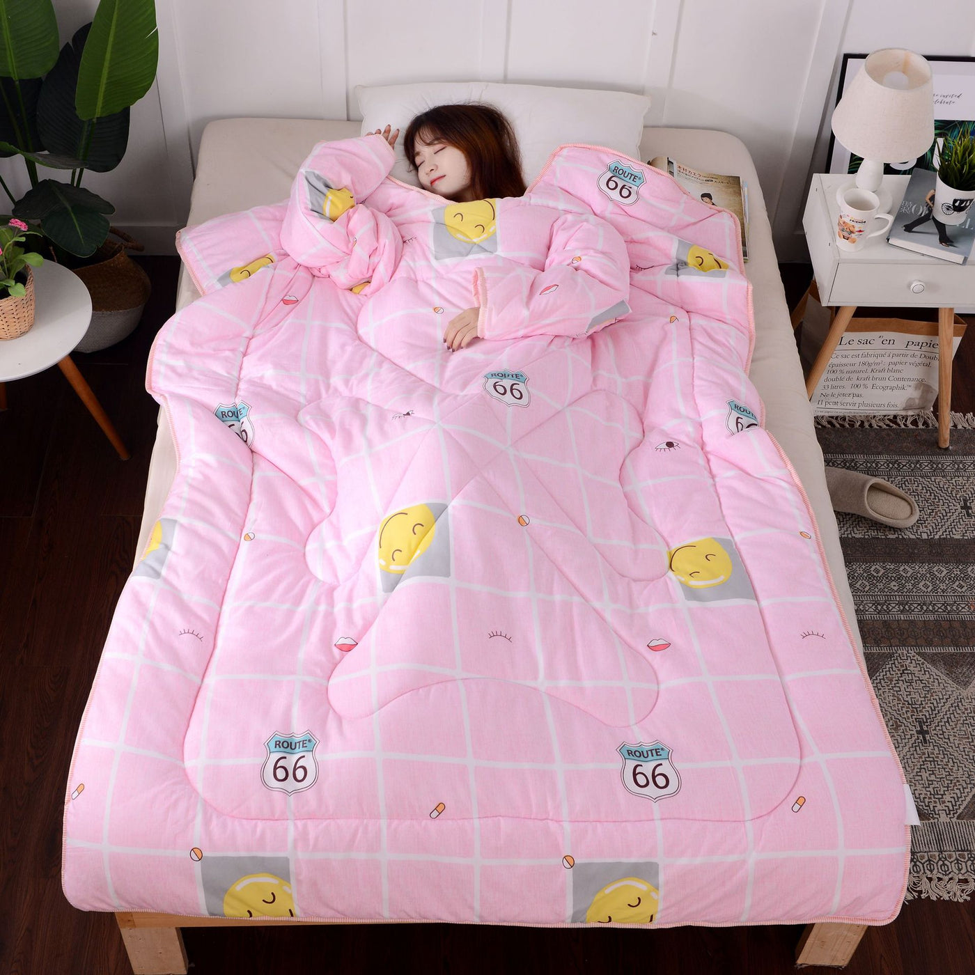 Fashion Quilt Blanket - Pink11 180X220 - Bedding Sets - Carvan Mart