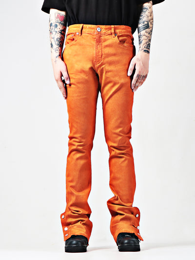 Elastic Casual Heavy Duty Flare Jeans - Trendy Youth Fashion, Durable and Comfortable - Carvan Mart