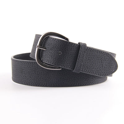 Ladies alloy pin buckle frosted decorative belt - Carvan Mart