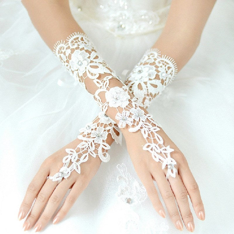 Wedding dress gloves - Carvan Mart Ltd