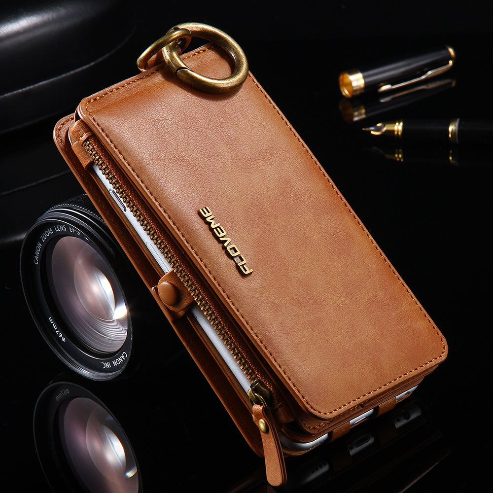 Luxury PU Leather Case For 8 Plus X XR XS Max 11 Flip Stand Wallet Cases For  8 7 Plus 6s SE Pouch Capinhas - Carvan Mart