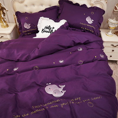 Princess wind bed sheet bed cover - Carvan Mart