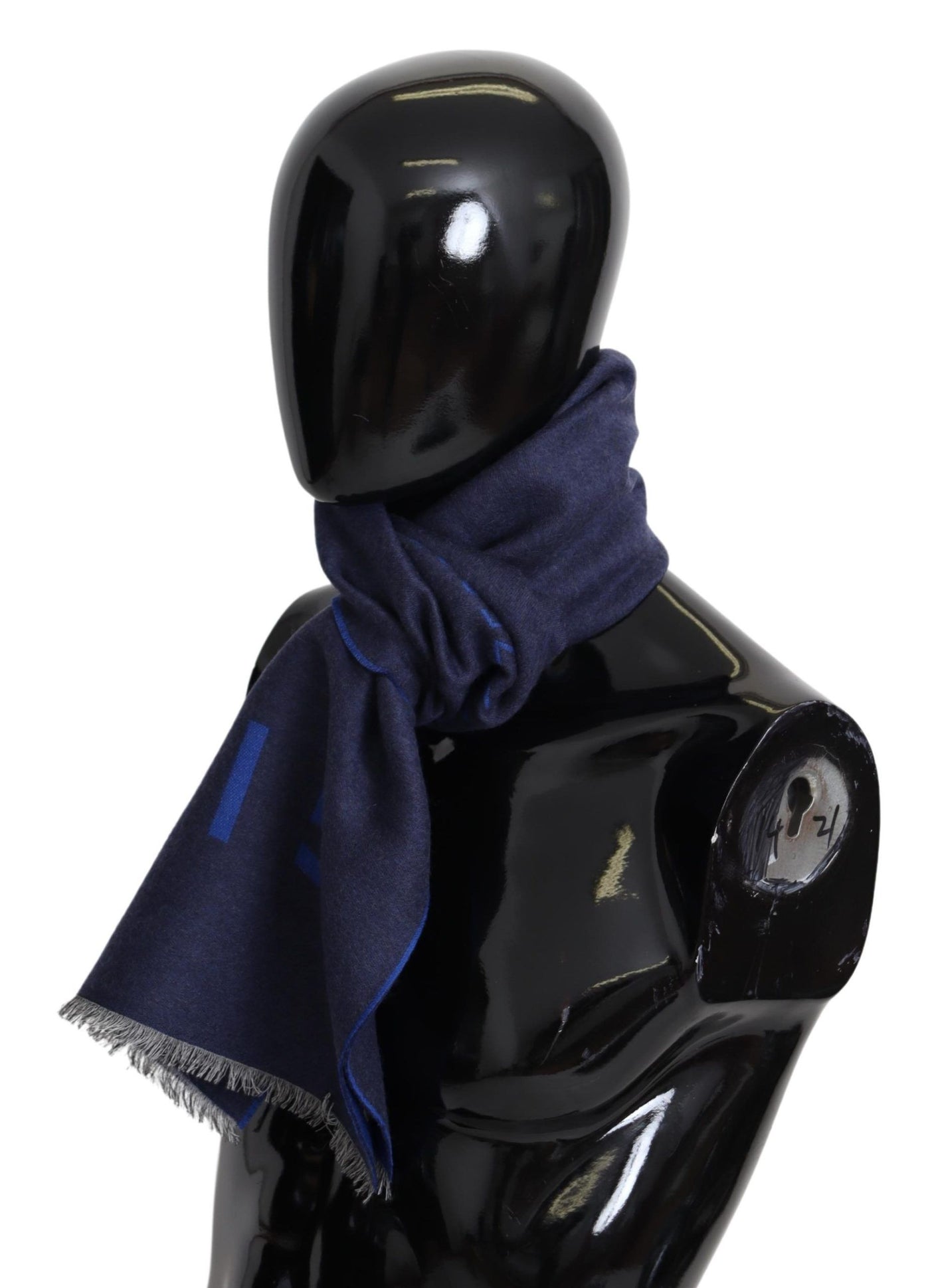 Givenchy Elegant Unisex Wool Silk Blend Scarf - - - Givenchy