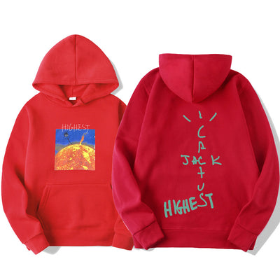 Hoodie print hoodie - Carvan Mart