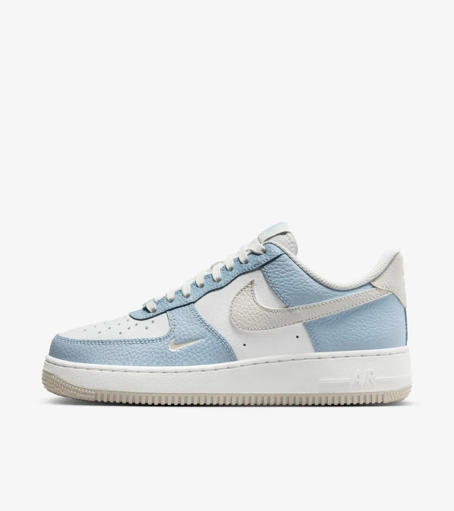 Nike Air Force 1 07 Premium Men's Shoes - Blue White - - Nike