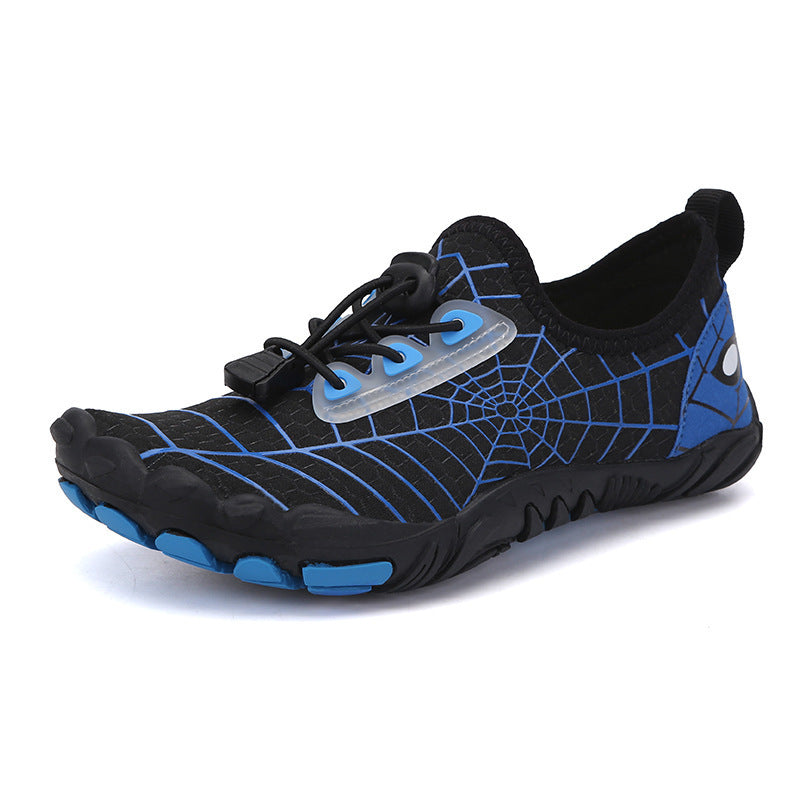 Classic Spider-Man Barefoot Shoes - Quick-Drying Beach Shoes for Healthy Outdoor Fun - Black And Blue - Women's Shoes - Carvan Mart