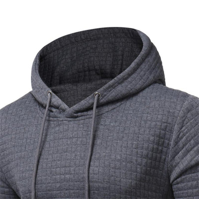 Modern Slim-fit Hooded Tops Arm Zipper Long Sleeve Men's Sweatshirt - Carvan Mart