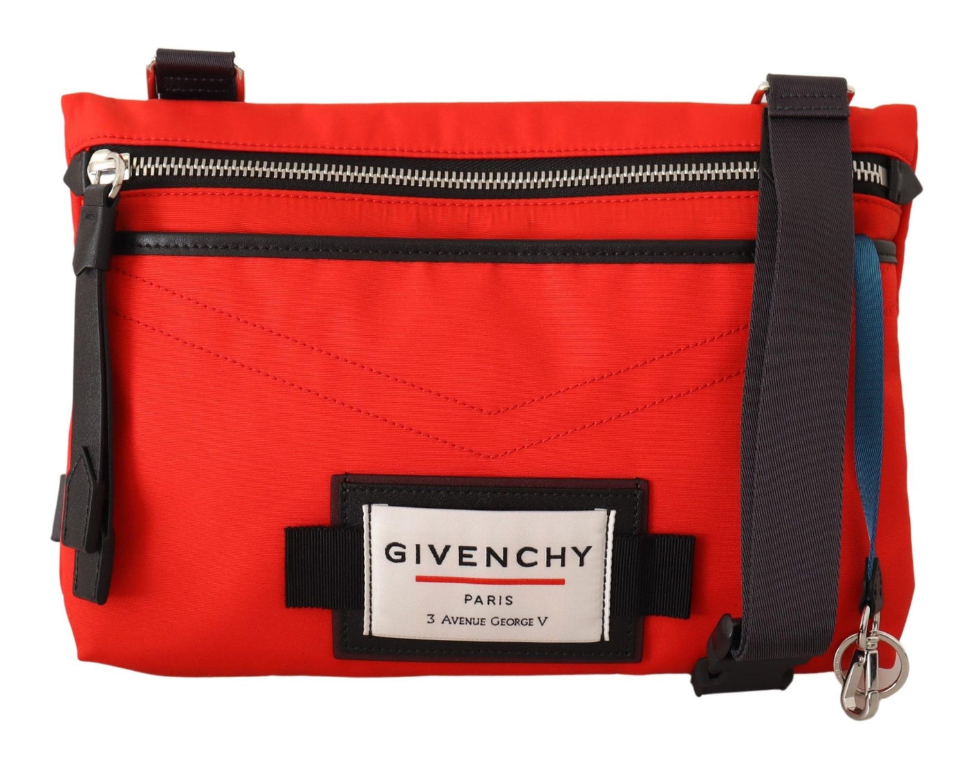 Givenchy Chic Red and Black Downtown Crossbody Bag - - - Givenchy