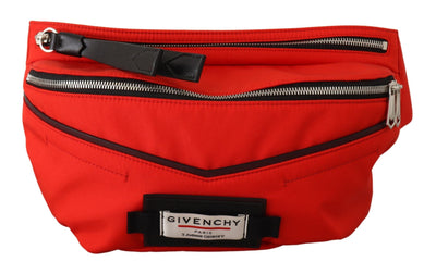 Givenchy Elegant Large Bum Belt Bag in Red and Black - - - Givenchy