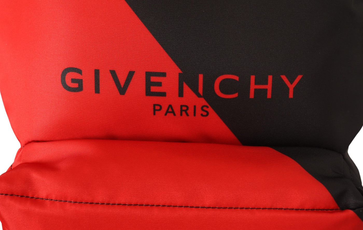 Givenchy Sleek Urban Backpack in Black and Red - - - Givenchy