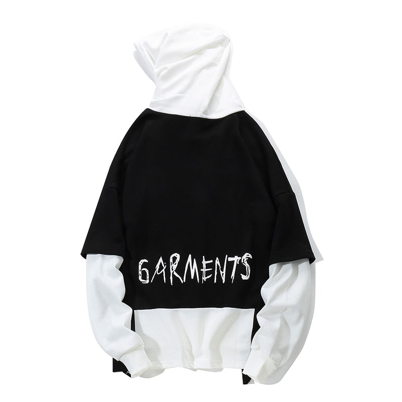 Fashionable Varsity Hoodies Graffiti Oversize Hoodies Round Neck Cotton Hoodie Urban Streetwear Hoodies - Carvan Mart