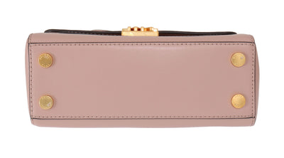 Michael Kors Elegant Pink Leather Mindy Shoulder Bag - - - Michael Kors