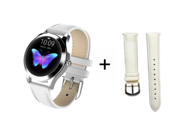 Heart Rate Monitoring Sports Step Smart Bracelet - White Set - Women's Watches - Carvan Mart