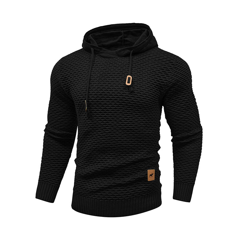 Men's Outdoor Sports Hoodies Solid Color Casual Hoodies - - Men's Hoodies & Sweatshirts - Carvan Mart