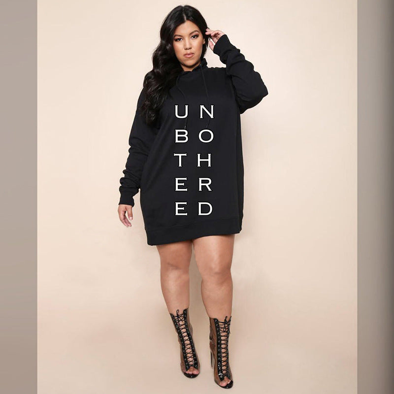 Fat Women Plus Size Hoodies For Female Big Blouse Hooded Top - Carvan Mart