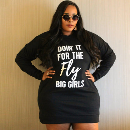 Fat Women Plus Size Hoodies For Female Big Blouse Hooded Top - Carvan Mart Ltd