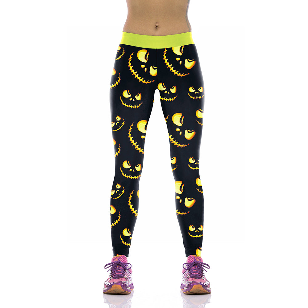 Fashion Women Leggings Trousers Leggings Hip Sports Pants - Carvan Mart