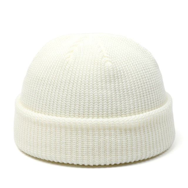 Knitted Hats For Women Skullcap Men Beanie Hat Winter Retro - Carvan Mart