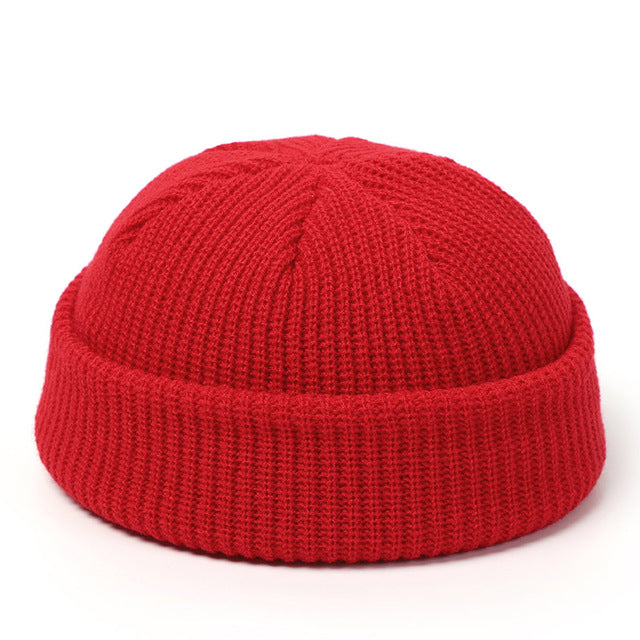 Knitted Hats For Women Skullcap Men Beanie Hat Winter Retro - Carvan Mart