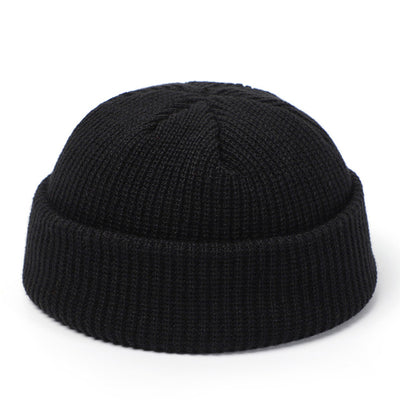 Knitted Hats For Women Skullcap Men Beanie Hat Winter Retro - Carvan Mart