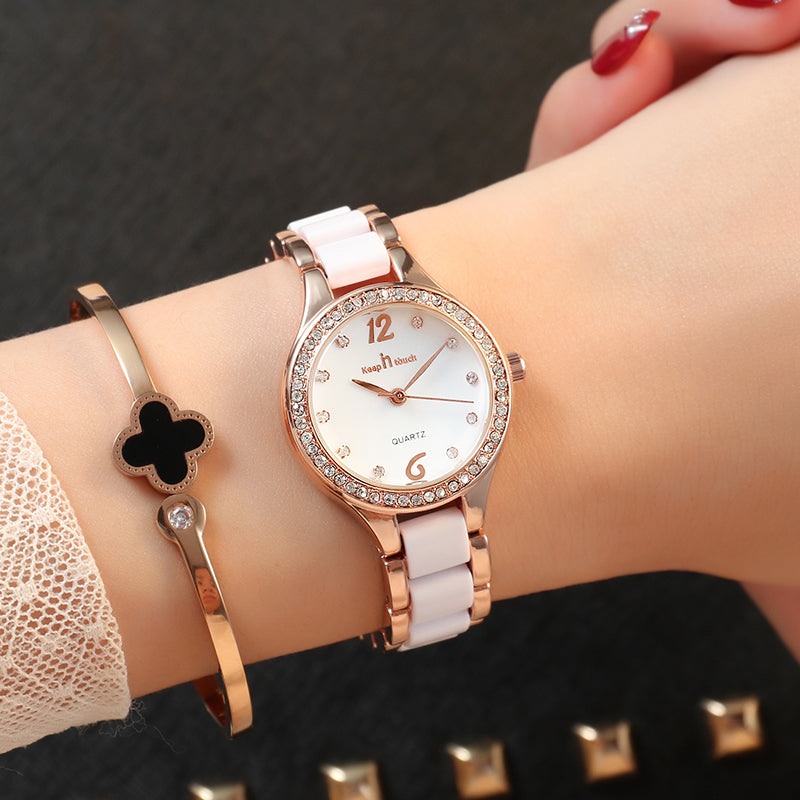 Women Watches Luxury Quartz Female Wrist Watches - Carvan Mart