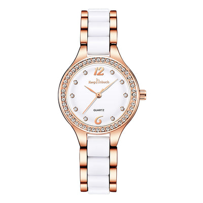 Women Watches Luxury Quartz Female Wrist Watches - Gold - Women's Watches - Carvan Mart