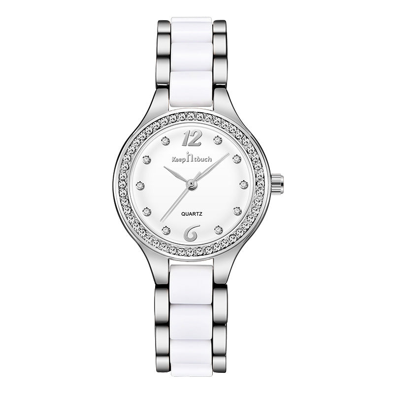 Women Watches Luxury Quartz Female Wrist Watches - Silver - Women's Watches - Carvan Mart