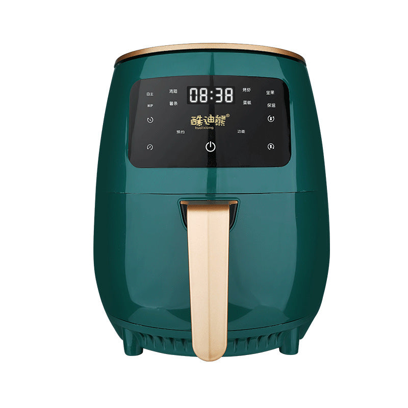 Household 4.5L Smart Air Fryer - Green - Air Fryers - Carvan Mart